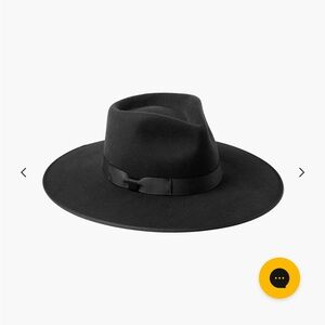 Lack of Color black rancher hat, 57cm, great condition just a little fuzz